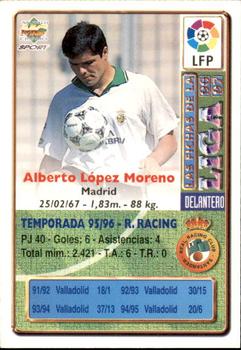 1996-97 Mundicromo Sport Las Fichas de La Liga #303 Alberto Back