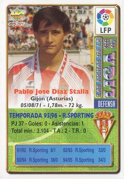 1996-97 Mundicromo Sport Las Fichas de La Liga #315 Pablo Back