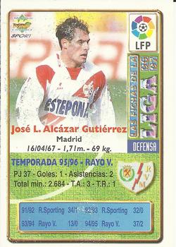 1996-97 Mundicromo Sport Las Fichas de La Liga #336 Alcazar Back