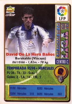 1996-97 Mundicromo Sport Las Fichas de La Liga #352 David Back