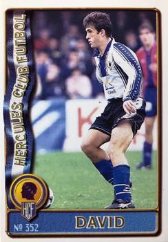1996-97 Mundicromo Sport Las Fichas de La Liga #352 David Front