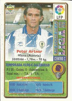 1996-97 Mundicromo Sport Las Fichas de La Liga #358 Artner Back