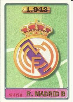 1996-97 Mundicromo Sport Las Fichas de La Liga #475 R. Madrid B / Morán Front