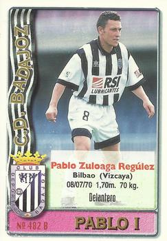1996-97 Mundicromo Sport Las Fichas de La Liga #482 Emilio / Pablo I Back