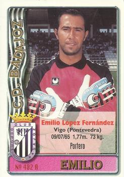 1996-97 Mundicromo Sport Las Fichas de La Liga #482 Emilio / Pablo I Front