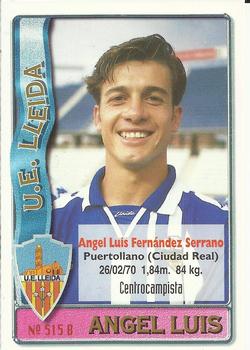 1996-97 Mundicromo Sport Las Fichas de La Liga #515 Angel Luis / Garitano Back
