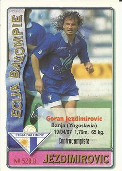 1996-97 Mundicromo Sport Las Fichas de La Liga #528 Jezdimirovic / Masic Back