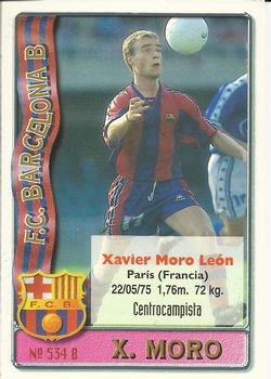 1996-97 Mundicromo Sport Las Fichas de La Liga #534 X. Moro / Vacas Back