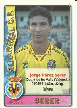 1996-97 Mundicromo Sport Las Fichas de La Liga #537 Prats / Serer Front