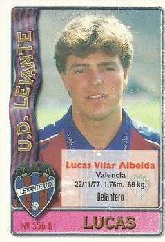 1996-97 Mundicromo Sport Las Fichas de La Liga #556 Lucas / Marin Back