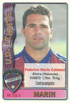 1996-97 Mundicromo Sport Las Fichas de La Liga #556 Lucas / Marin Front