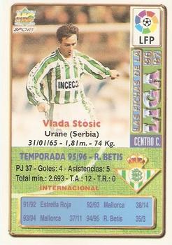 1996-97 Mundicromo Sport Las Fichas de La Liga #142 Stosic Back