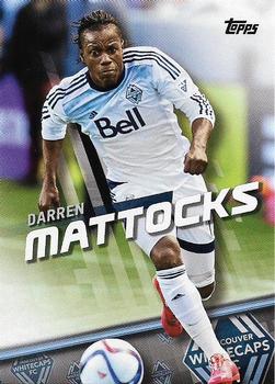 2016 Topps MLS #7 Darren Mattocks Front