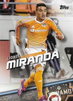 2016 Topps MLS #47 Leonel Miranda Front