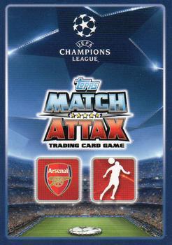 2015-16 Topps Match Attax UEFA Champions League English #8 Gabriel Paulista Back