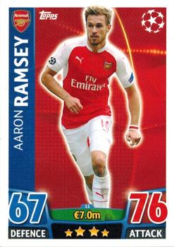 2015-16 Topps Match Attax UEFA Champions League English #11 Aaron Ramsey Front