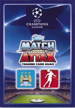 2015-16 Topps Match Attax UEFA Champions League English #42 Eliaquim Mangala Back