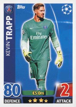 2015-16 Topps Match Attax UEFA Champions League English #55 Kevin Trapp Front