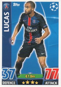 2015-16 Topps Match Attax UEFA Champions League English #65 Lucas Front