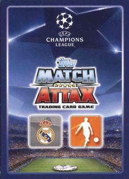 2015-16 Topps Match Attax UEFA Champions League English #85 Gareth Bale Back