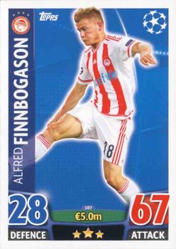 2015-16 Topps Match Attax UEFA Champions League English #107 Alfred Finnbogason Front