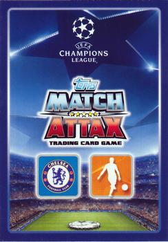 2015-16 Topps Match Attax UEFA Champions League English #139 Eden Hazard Back