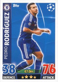 2015-16 Topps Match Attax UEFA Champions League English #140 Pedro Rodriguez Front