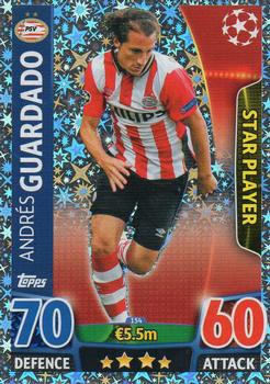 2015-16 Topps Match Attax UEFA Champions League English #154 Andres Guardado Front