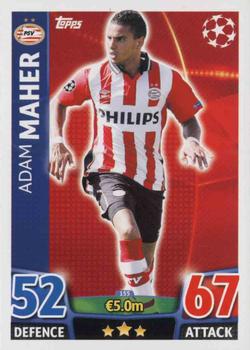 2015-16 Topps Match Attax UEFA Champions League English #155 Adam Maher Front
