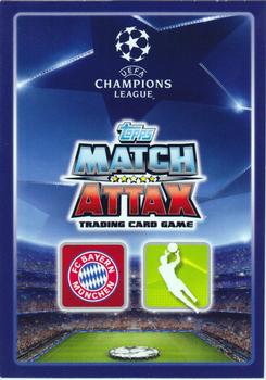 2015-16 Topps Match Attax UEFA Champions League English #163 Manuel Neuer Back