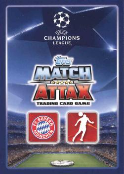 2015-16 Topps Match Attax UEFA Champions League English #167 Philipp Lahm Back