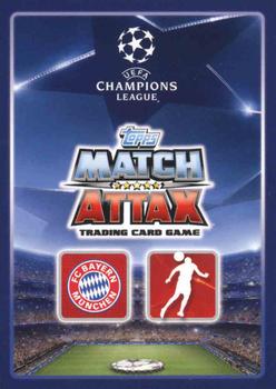 2015-16 Topps Match Attax UEFA Champions League English #168 David Alaba Back