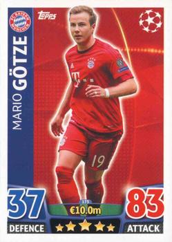 2015-16 Topps Match Attax UEFA Champions League English #175 Mario Gotze Front