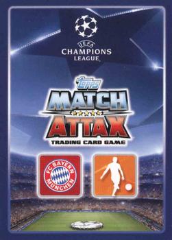 2015-16 Topps Match Attax UEFA Champions League English #176 Franck Ribéry Back