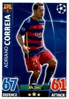 2015-16 Topps Match Attax UEFA Champions League English #242 Adriano Correia Front