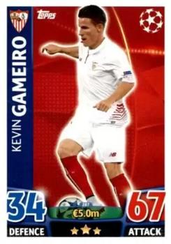 2015-16 Topps Match Attax UEFA Champions League English #287 Kevin Gameiro Front