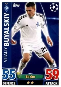 2015-16 Topps Match Attax UEFA Champions League English #301 Vitaliy Buyalskyi Front