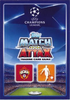 2015-16 Topps Match Attax UEFA Champions League English #360 Zoran Tosic / Alan Dzagoev Back