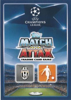 2015-16 Topps Match Attax UEFA Champions League English #459 Claudio Marchisio Back