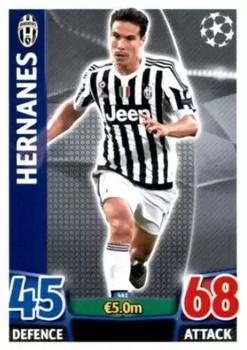 2015-16 Topps Match Attax UEFA Champions League English #461 Hernanes Front
