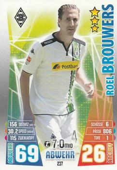 2015-16 Topps Match Attax Bundesliga #237 Roel Brouwers Front