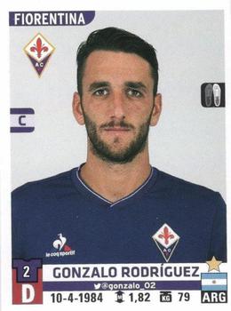 2015-16 Panini Calciatori Stickers #157 Gonzalo Rodríguez Front