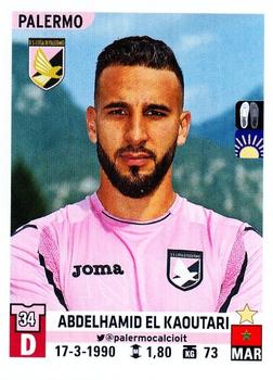 2015-16 Panini Calciatori Stickers #419 Abdelhamid El Kaoutari Front
