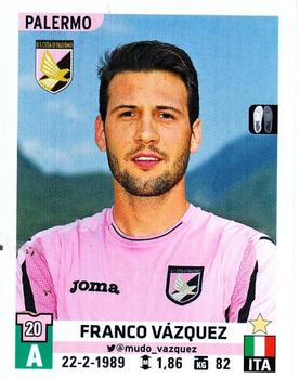 2015-16 Panini Calciatori Stickers #435 Franco Vázquez Front
