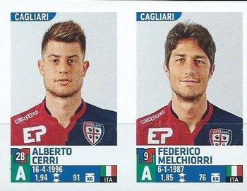 2015-16 Panini Calciatori Stickers #638 Alberto Cerri / Federico Melchiorri Front
