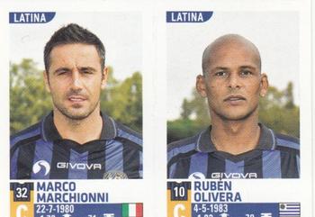 2015-16 Panini Calciatori Stickers #678 Marco Marchionni / Rubén Olivera Front