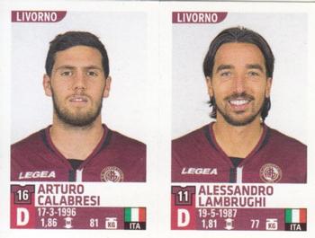2015-16 Panini Calciatori Stickers #687 Arturo Calabresi / Alessandro Lambrughi Front