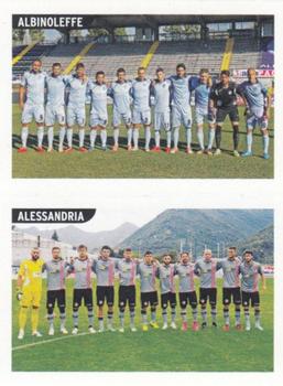 2015-16 Panini Calciatori Stickers #827 Squadra AlbinoLeffe / Squadra Alessandria Front