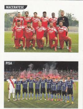 2015-16 Panini Calciatori Stickers #845 Squadra Maceratese / Squadra Pisa Front