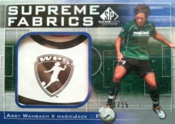 2011 SP Game Used - Supreme Fabrics #SF-AW Abby Wambach Front